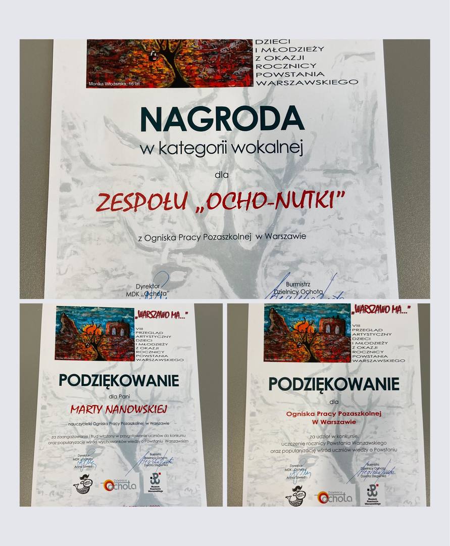Przegląd artystyczny: Warszawo ma. Dyplom. [400x225]