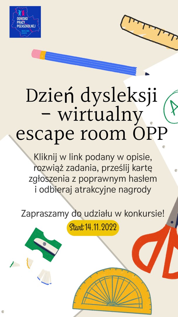 Plakat Dzień dysleksji [1350x2400]