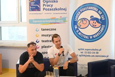 Spotkanie ze sportowcem Krzysztofem Kiljanem