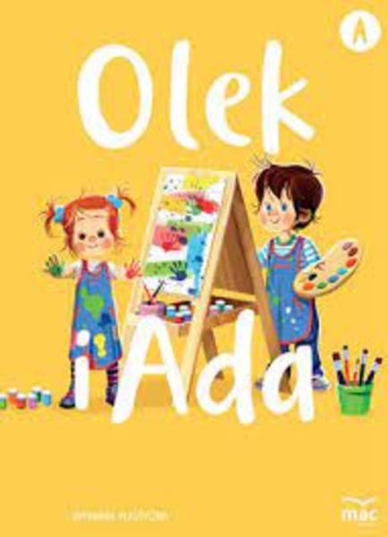 Okładka książki Olek i Ada wśród przyjaciół Trzylatek Poziom A 