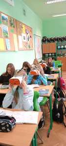 Lekcja geografii wykorzystanie gogli VR