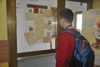 Gra terenowa wilczym tropem dla uczniów klas VIII