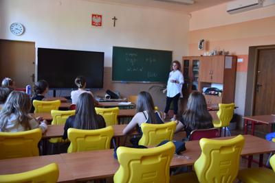 Zajęcia „Zieleń uspokaja matematyczny stresik”