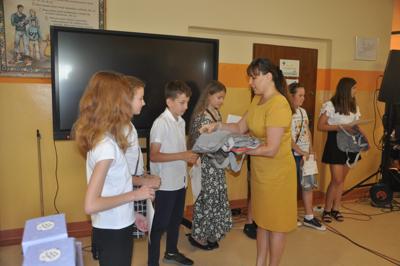Wręczenie nagród najlepszym uczniom