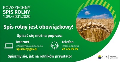 Powszechny Spis Rolny - grafika