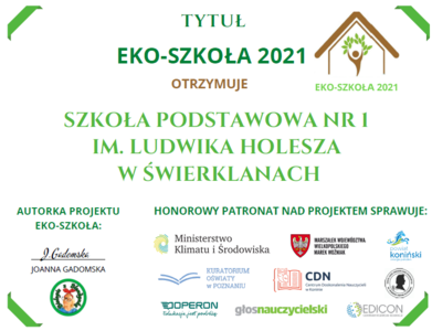 Tytuł honorowy Eko Szkoła