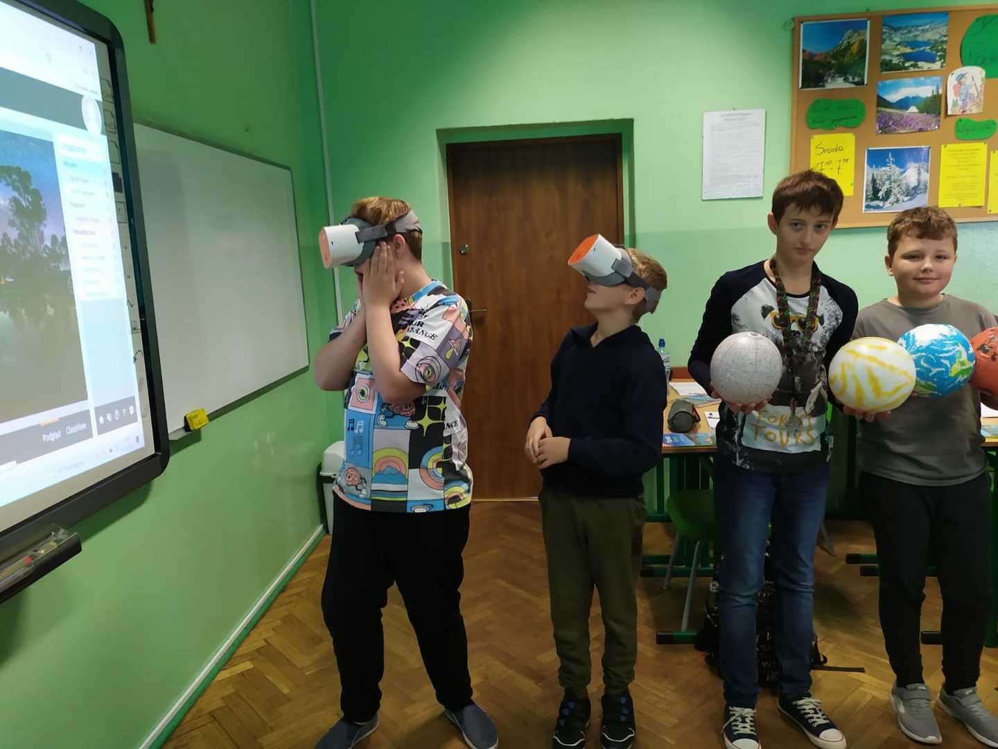 Lekcja geografii wykorzystanie gogli VR