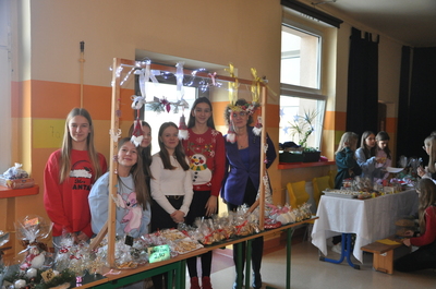 Kiermasz świąteczny klasa 7a