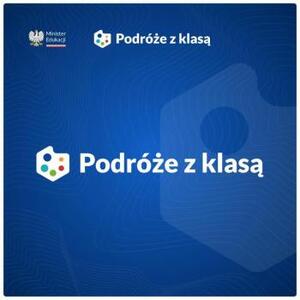 Baner z napisem Podróże z klasą