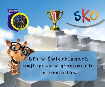Plakat SP1 w Świerklanach najlepsza w głosowaniu internatów
