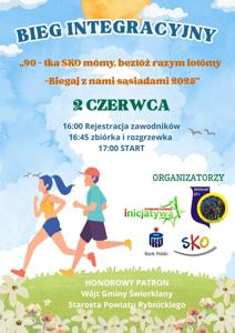 Zaproszenie na bieg 2 czerwca godz. 17.00