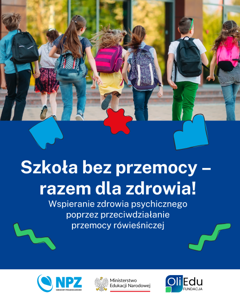 Grafika szkoła bez przemocy