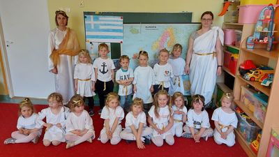 Zdjęcie grupowe grupy "Gumisie"