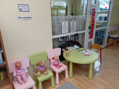 Przychodnia lekarska w sali Gumisiów