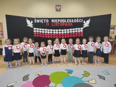 Dzieci podczas uroczystości 