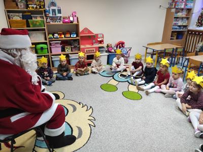 Wizyta Świętego Mikołaja 