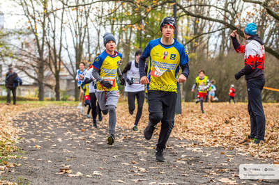 Uczniowie szkoły podczas City Trial Junior w Łodzi