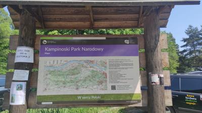  rajd pieszy szlakami Kampinoskiego Parku Narodowego. 