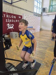 Triathlon Szkolny w formie sztafet w Gałkowie Dużym