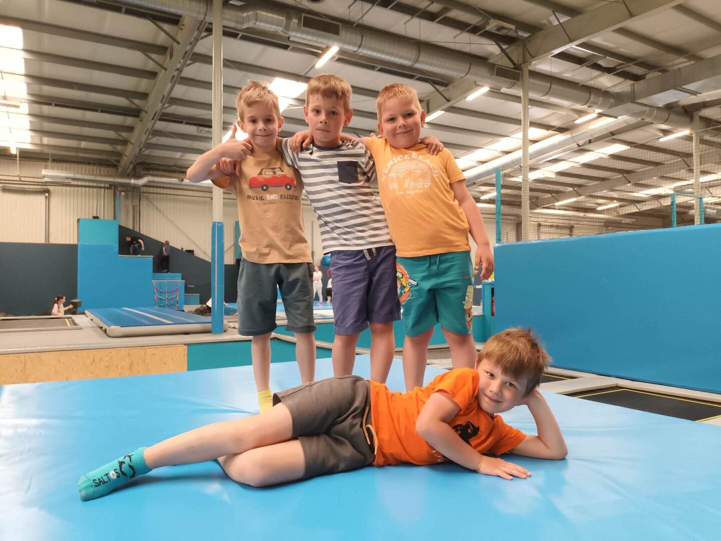 Wycieczka do Parku Trampolin SALTOS w Łodzi