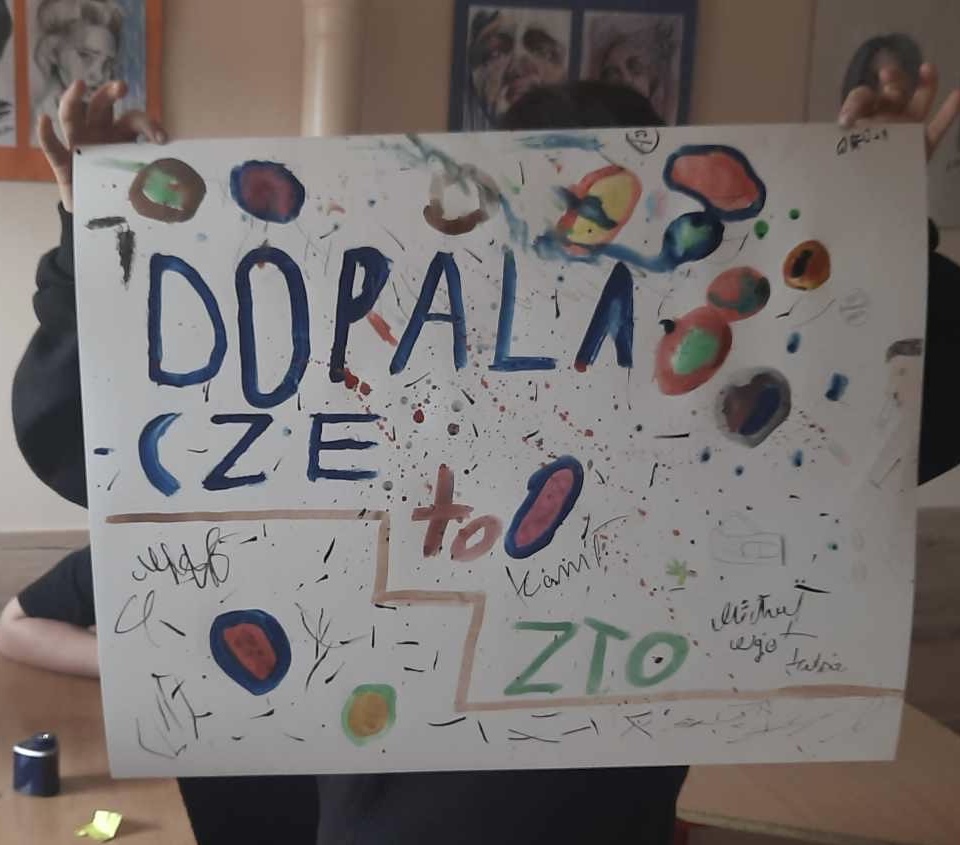 Zajęcia zrealizowanych w ramach Wojewódzkiej Kampanii Edukacyjnej ,,Dopalaczom mówimy stop- wybieramy zdrowie".