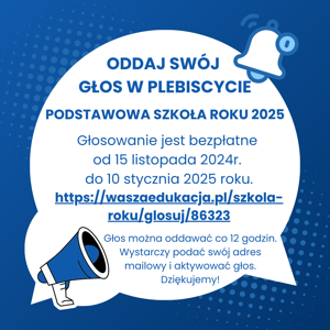 "Podstawowa Szkoła Roku 2025"