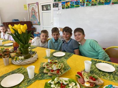 Śniadanie Wielkanocne w klasie II - fotorelacja.