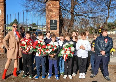 Wyjście na cmentarz