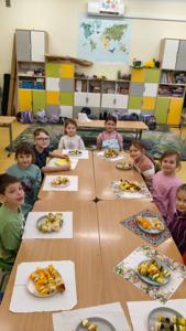 Warsztaty gastronomiczne ze zdrowego odżywiania w kl. 1