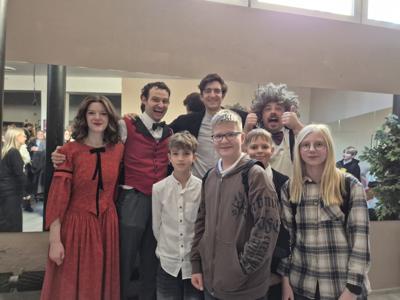  Wycieczka do Teatru V6 na spektakl w języku angielskim-  p. t. "Frankenstein". 