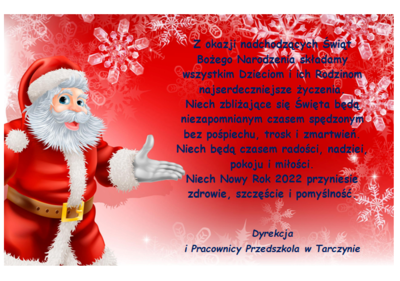 Życzenia Boże Narodzenie 2021