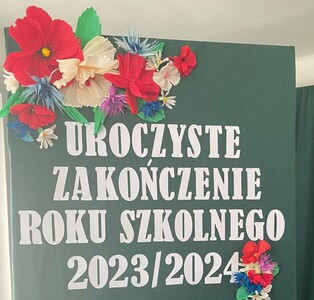 Zakończenie roku szkolnego 2023/2024