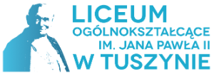 Logo LICEUM OGÓLNOKSZTAŁCĄCE IM. JANA PAWŁA II W TUSZYNIE