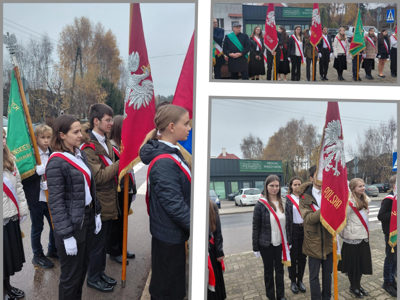 kolaż zdjęć z obchodów święta niepodległości