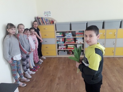 Na zdjęciu klasa pani Oli.