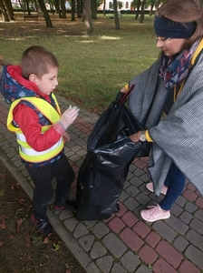 Pani Marta ze swoim podopiecznym