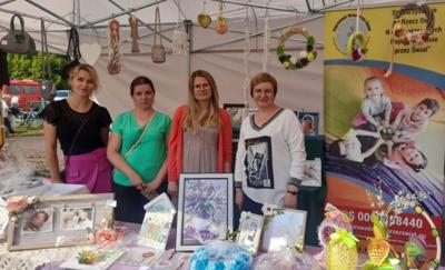 Nasze stoisko z rękodziełem podczas Dni Rudnika 