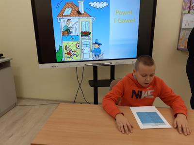 Wiersz czyta Hubert. 