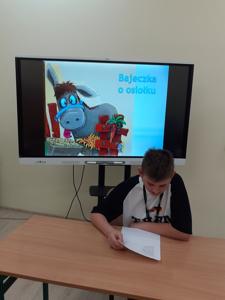 Wiersz czyta Kacper.