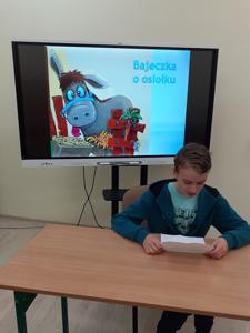 Wiersz czyta Piotrek.