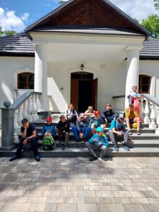 Zwiedzanie Dworku w Bielinach