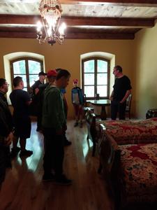 Zwiedzanie Dworku w Bielinach