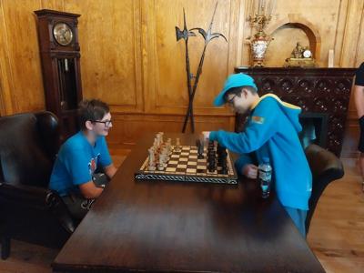 Zwiedzanie Dworku w Bielinach