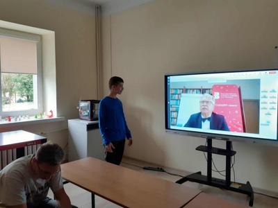 Spotkanie autorskie z Wojciechem Widłakiem.