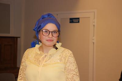 Uczniowie Specjalnego Ośrodka Szkolno-Wychowawczego w Rudniku nad Sanem podczas występów artystycznych z okazji Dnia Edukacji Narodowej.