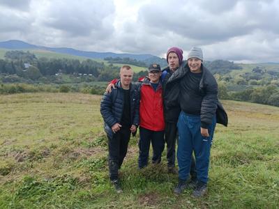 Uczniowie z Ulanowa w Bieszczadach