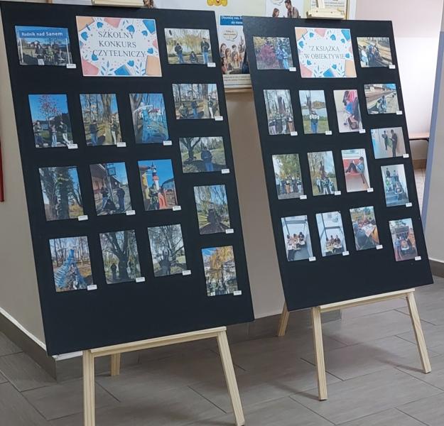 Szkolny konkurs czytelniczy "Z książką w obiektywie"