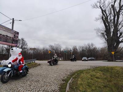 Mikołaj w Szkole Przysposabiającej do Pracy.