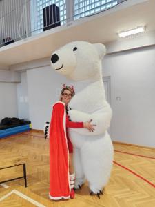 Mikołaj w Szkole Przysposabiającej do Pracy.