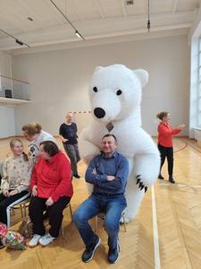 Mikołaj w Szkole Przysposabiającej do Pracy.